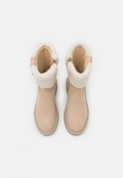 Nouveau 🛒 Zign LEATHER - Bottines à Plateau - Beige ✔️ -Pas Cher Zign Boutique 040294fac1d54c53823e5456fc41f6a9