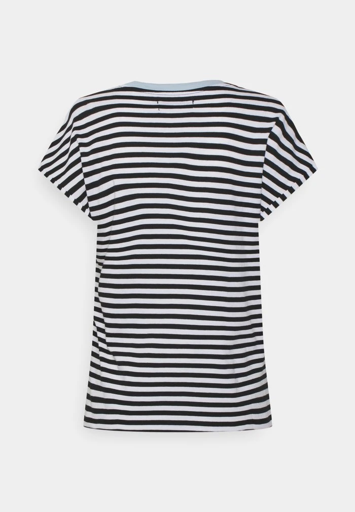 Meilleure vente ⭐ REDEZIGN CONTRAST - T-shirt Basique - Black/white 🎁 2 Meilleure vente ⭐ REDEZIGN CONTRAST - T-shirt Basique - Black/white 🎁 – Image 2