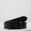 Le moins cher 🔔 Zign UNISEX LEATHER - Ceinture - Black 🥰