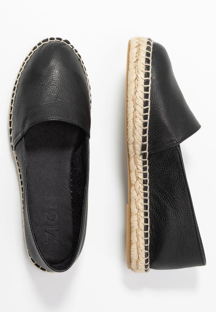 De gros 👏 Zign LEATHER - Espadrilles - Black ❤️ 4 De gros 👏 Zign LEATHER - Espadrilles - Black ❤️ – Image 4
