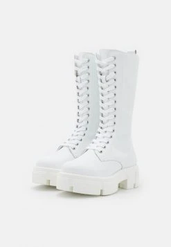 Acheter 🌟 Zign RECYCLED LEATHER - Bottes à Plateau - White ⌛ -Pas Cher Zign Boutique 076125aca6a64528857a0f9aca115e07