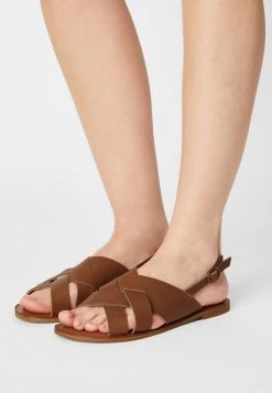 Grosses soldes ⌛ Zign LEATHER - ✔️ Sandales - Cognac ✨