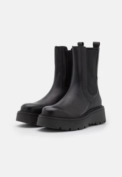 Bon marché 👏 Zign LEATHER - Bottines à Plateau - Black ❤️ -Pas Cher Zign Boutique 0e57188a6f0d452387219a8cb4355ee3