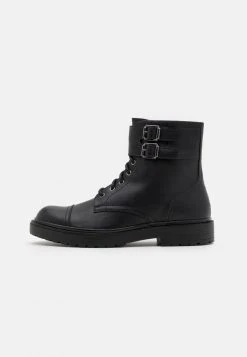 Offres ✔️ Zign UNISEX - Bottines à Lacets - Black 😉