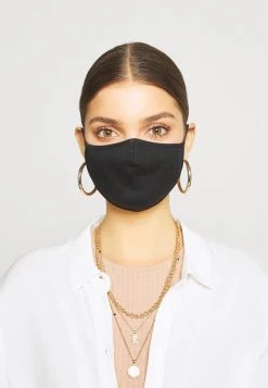 Tout neuf 🔔 Zign 5 PACK - Masque En Tissu - Black 🔥