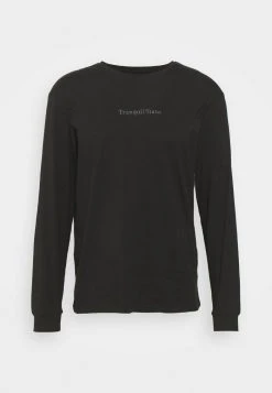 Promo 🌟 Zign UNISEX - T-shirt à Manches Longues - Black 👏 -Pas Cher Zign Boutique 10e432a51ce442589474238909db501a