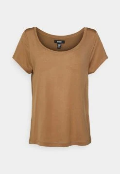 Promo 🔥 REDEZIGN - T-shirt Basique - Light Brown ✔️ -Pas Cher Zign Boutique 1652a797a41c446aad457c1a77ae8b44