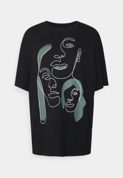 Vente flash ⭐ Zign T-shirt Imprimé - Black ⭐