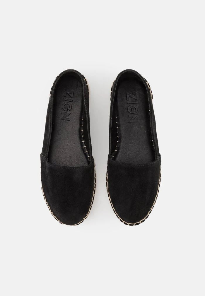 Vente flash ⭐ Zign LEATHER - Espadrilles - Black ❤️ 6 Vente flash ⭐ Zign LEATHER - Espadrilles - Black ❤️ – Image 6