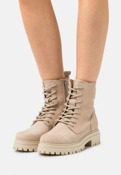 Sortie ✔️ Zign LEATHER - Bottines à Lacets - Beige ✨