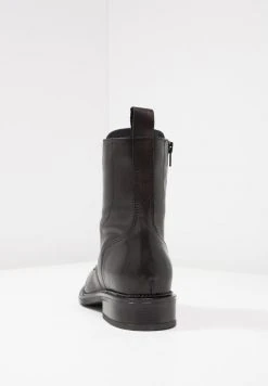 Tout neuf 👍 Zign Bottines à Lacets - Black ✨ -Pas Cher Zign Boutique 184421a0b9914c42abbaa980f2b1366a