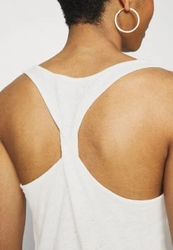 Meilleur prix ✔️ Zign TOP-LINEN BLEND - Débardeur - Off-white 🔔 -Pas Cher Zign Boutique 1a3b1edab7e54134a0e3c6711e3079ff