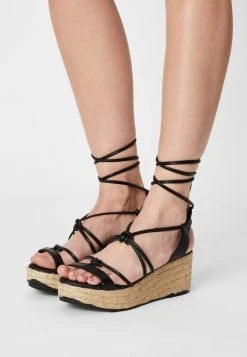 Top 10 ⌛ Zign ⌛ Sandales à Plateforme - Black ✨