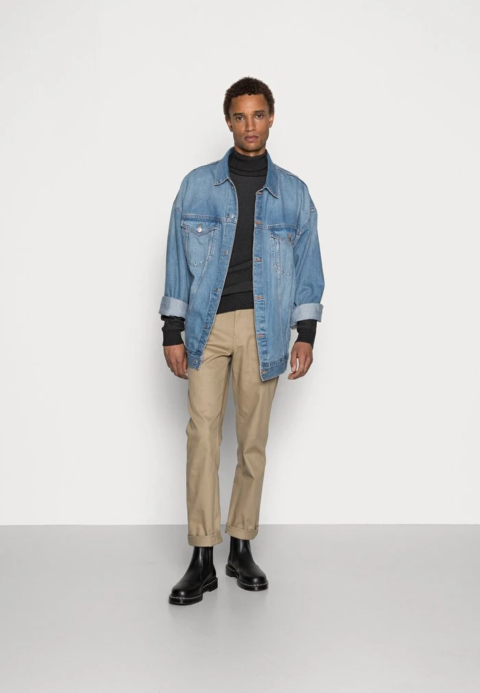 Grosses soldes 🎁 Zign TWO TONE JUMPER - Pullover - Mottled Dark Grey 🎉 2 Grosses soldes 🎁 Zign TWO TONE JUMPER - Pullover - Mottled Dark Grey 🎉 – Image 2