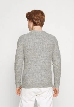 Promo ⭐ Zign Pullover - Mottled Light Grey ❤️ -Pas Cher Zign Boutique 203580cd29d14205b1d52e80f257e49b