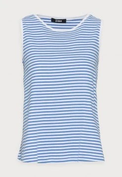 Meilleur prix 🤩 Zign Débardeur - White/blue 🔔 -Pas Cher Zign Boutique 2062a066740c4def9ca3d3fd9ac09932