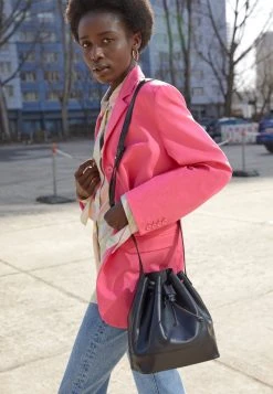 Sortie 🎁 LEATHER REDEZIGN - Sac Bandoulière - Black ✨ -Pas Cher Zign Boutique 215facea818443c387f9407470b393bd