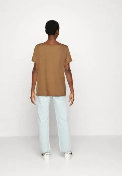 Promo 🔥 REDEZIGN - T-shirt Basique - Light Brown ✔️ -Pas Cher Zign Boutique 223ca02e98514e26b3b378a230d373d6