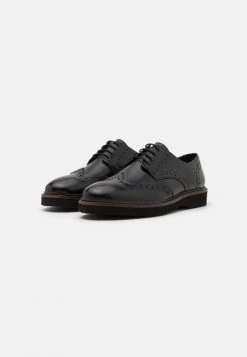 Top 10 ⭐ Zign UNISEX LEATHER - Derbies - Black 👏 -Pas Cher Zign Boutique 23a0b42b075f4c339955538eafb9920e