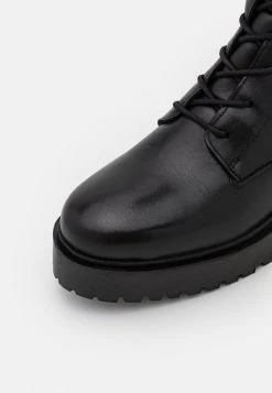 De gros ⭐ Zign LEATHER - Bottes à Lacets - Black ⭐ -Pas Cher Zign Boutique 26027f7779be4c07a99e636392a64c05