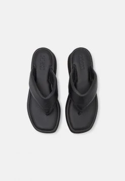 De gros 🎁 Zign LEATHER - Tongs - Black 👏 -Pas Cher Zign Boutique 268262cbed3b4e42aa2be9635b3a9531