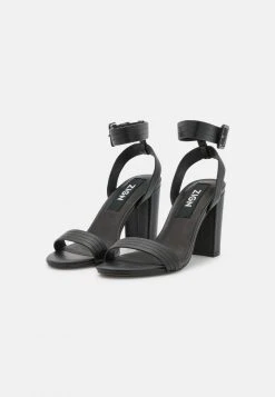Tout neuf 😀 Zign LEATHER - Sandales à Talons Hauts - Black ✔️ -Pas Cher Zign Boutique 285663fce8b041aebab31c8ba0c29392