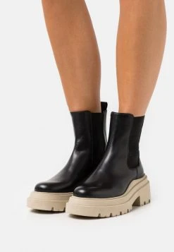 Tout neuf ❤️ Zign LEATHER - Bottines à Plateau - Black ✔️