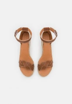 Meilleure affaire 🌟 Zign Sandales à Plateforme - Cognac 👏 -Pas Cher Zign Boutique 2b002270ba41400280626d41f2aa2004