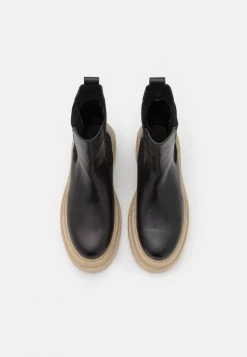 Tout neuf ❤️ Zign LEATHER - Bottines à Plateau - Black ✔️ -Pas Cher Zign Boutique 3675bb57297144a6a77ddc59ef1f3987