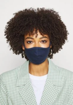 Sortie ⌛ Zign 5 PACK - Masque En Tissu - Dark Blue ⭐