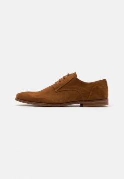 Nouveau 🎁 Zign LEATHER - Derbies & Richelieus - Cognac 🌟