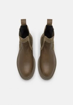 Meilleure affaire ⭐ Zign LEATHER - Bottines à Plateau - Khaki 🎉 -Pas Cher Zign Boutique 3bd0f944534b417aa8711b94f39633b7