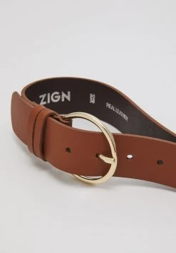 Budget 🌟 Zign LEATHER - Ceinture - Cognac 🌟 -Pas Cher Zign Boutique 3d08b5977a664385af2ce28044d8c29c