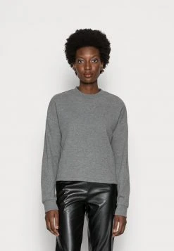 Meilleure vente 😉 Zign WAFFLE - Pullover - Mottled Grey ✨