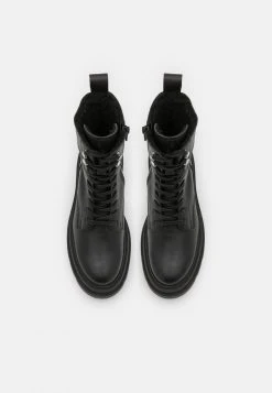 Meilleure vente ⭐ Zign LEATHER WINTER BOOTIES - Bottines à Plateau - Black 😉 -Pas Cher Zign Boutique 4130a563746e4571b889f478c8681fd0