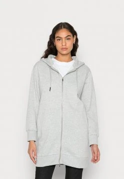 Bon marché ✔️ Zign Sweat à Capuche Zippé - Mottled Light Grey 🌟