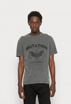 Meilleure vente ⌛ Zign MUTATION GRAPHIC T-SHIRT - T-shirt Imprimé - Grey 💯