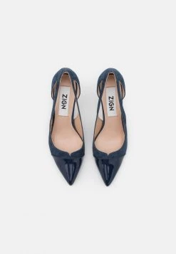 Promo 💯 Zign LEATHER - Escarpins à Talons Hauts - Blue 🎉 11 Promo 💯 Zign LEATHER - Escarpins à Talons Hauts - Blue 🎉 -Pas Cher Zign Boutique 44bed9c016d04fa892abba8b594750e6