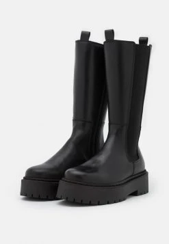 Promo 🥰 Zign LEATHER - Bottes à Plateau - Black 🛒 -Pas Cher Zign Boutique 46fe3132fd404b74a8556c70bc23fef0