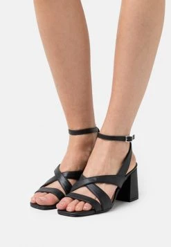 Remise ⌛ Zign LEATHER - 🎁 Sandales - Black 🧨