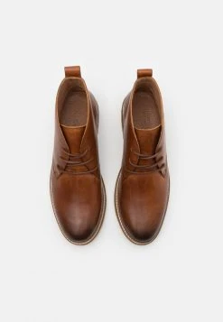 Vente flash ❤️ Zign LEATHER - Bottines à Lacets - Cognac ⌛ -Pas Cher Zign Boutique 49c01000c39a4c0bb8fcbe706c638c3e