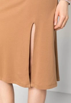 Sortie ⌛ REDEZIGN - Jupe Trapèze - Brown 🛒 -Pas Cher Zign Boutique 4a850262869647d493fce1d6b9a3c7e3