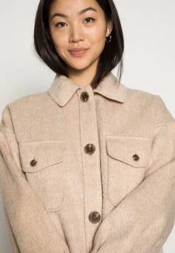 Remise 💯 Zign Manteau Classique - Beige ⌛ -Pas Cher Zign Boutique 4acbd155320f47c69d0197ccf6c55edd