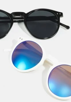 Top 10 ✔️ Zign 2 PACK UNISEX - Lunettes De Soleil - Black/white 🧨 -Pas Cher Zign Boutique 4b2e562eb1054094913dd50295035ff8