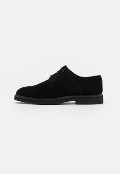 De gros ❤️ Zign LEATHER - Chaussures à Lacets - Black ✨