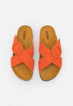 Meilleure affaire ❤️ Zign Mules - Orange ⭐ -Pas Cher Zign Boutique 4de05ec3311f4515bb585d7a43eaf412