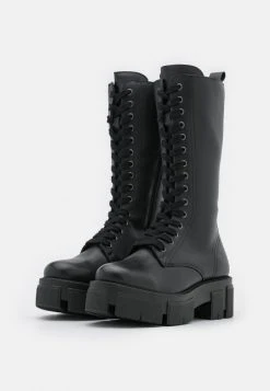 Vente flash 🧨 Zign RECYCLED LEATHER - Bottes à Plateau - Black ✔️ -Pas Cher Zign Boutique 5049782834b94d5ea9ad458c23447902