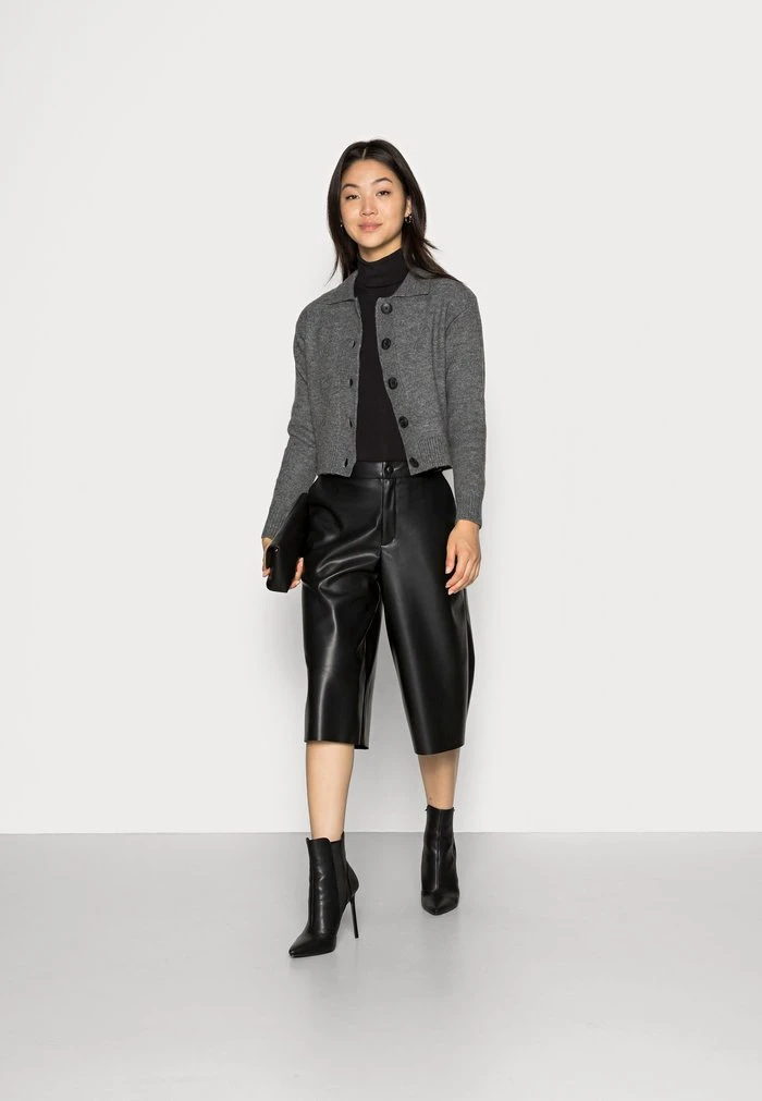 Budget 🛒 Zign POLO CARDIGAN - Gilet - Mottled Dark Grey ✨ 2 Budget 🛒 Zign POLO CARDIGAN - Gilet - Mottled Dark Grey ✨ – Image 2