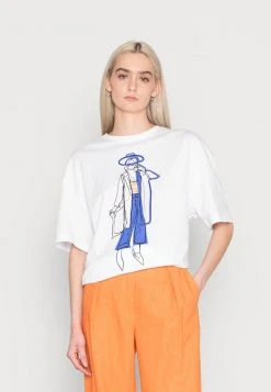 Vente flash 🥰 Zign T-shirt Imprimé - White 🤩