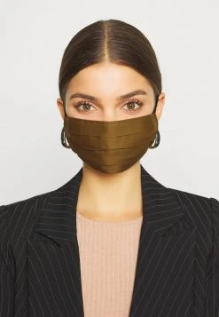 Coupon 🔔 Zign 3 PACK - Masque En Tissu - Dark Green/white/khaki 🌟